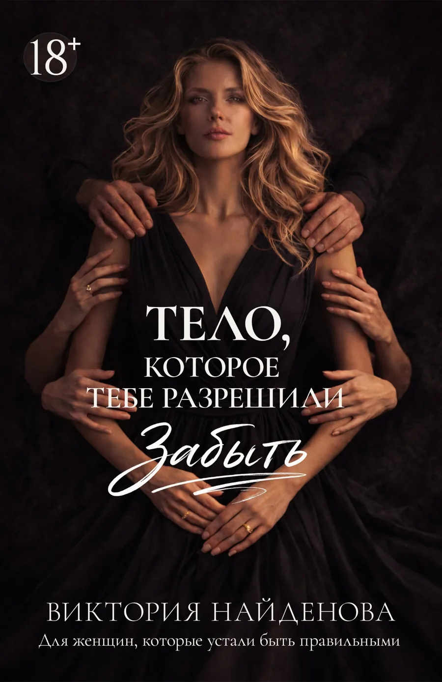 Обложка книги Виктории Найденовой «Тело, которое тебе разрешили забыть»